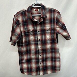 Men’s Wrangler shirt button down sz M